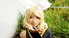 Vocaloid kagamine rin cosplay