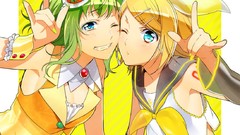 Vocaloid kagamine rin detached sleeves Megpoid Gumi