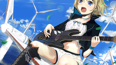 Vocaloid kagamine rin guitars