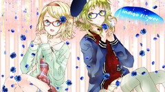 Vocaloid kagamine rin Megpoid Gumi