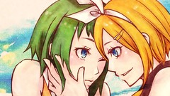 Vocaloid kagamine rin Megpoid Gumi