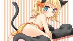 Vocaloid kagamine rin nekomimi animal ears