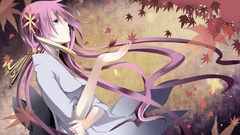 Vocaloid leaves megurine luka