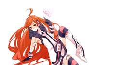 Vocaloid long hair red