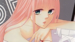 Vocaloid megurine luka bare