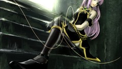 Vocaloid megurine luka bare shoulders