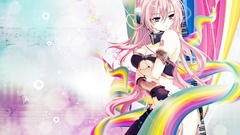 Vocaloid megurine luka detached sleeves