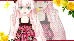 Vocaloid megurine luka hair