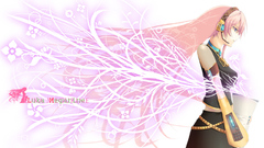 Vocaloid megurine luka headphones