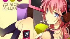 Vocaloid megurine luka ipad