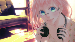 Vocaloid megurine luka meganekko