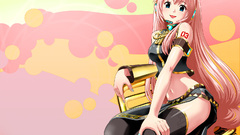 Vocaloid megurine luka pink
