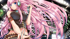 Vocaloid megurine luka pink