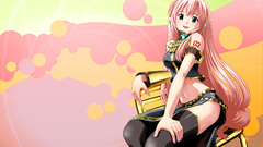 Vocaloid megurine luka pink