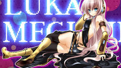 Vocaloid megurine luka pink