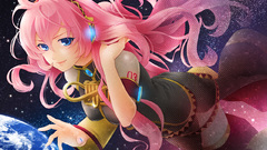Vocaloid megurine luka pink