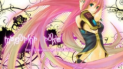 Vocaloid megurine luka pink