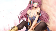 Vocaloid megurine luka thigh