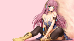 Vocaloid megurine luka thigh