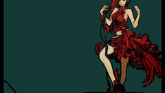 Vocaloid meiko Simple Background