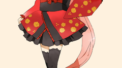 Vocaloid pink hair animal