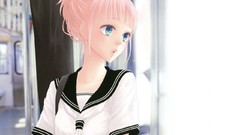 Vocaloid school uniforms megurine