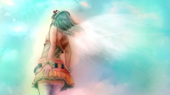 Vocaloid skyscapes Megpoid Gumi