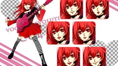 Vocaloid striped legwear Cul