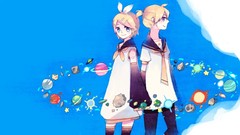 Vocaloid twins kagamine rin