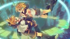 Vocaloid twins kagamine rin