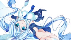 Vocaloid white hatsune miku