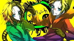 Vocaloid yellow kagamine rin