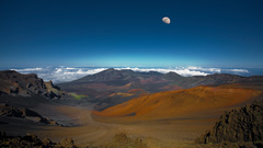 Volcanic moonrise closest Got