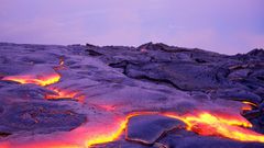 Volcanoes lava Hawaii national