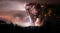 Volcanoes Lightning