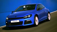 Volkswagen Scirocco blue cars vehicle Car