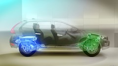 Volvo hybrid vehicles Supercars