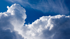 Vote clouds high nature