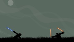 Vs lightsabers sith jedi minimalistic