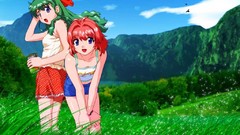 Wall Anime onegai twins onodera karen miyafuji miina