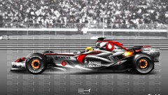 Wall cars McLaren formula one