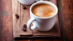 Wall Coffee Beans drinks napkins coffee cups