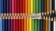 Wall colors colored pencils