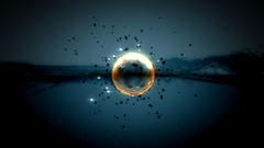 Wall dark for paper looking have