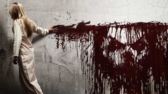 Wall dark woman blood creepy