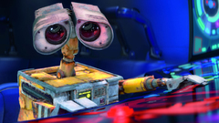 Wall-e amazing robot cartoon