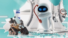 Wall-e broken glass cartoon