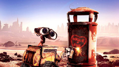 Wall-e love eve cartoon