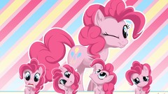 Wall faces my little pony pinkie pie