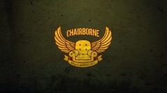 Wall Flags concrete military